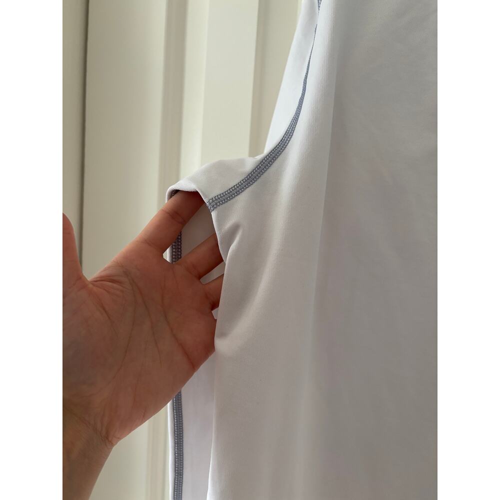 Under Armour White ColdGear Fitted Long Sleeve Top LG - Picture 9 of 9